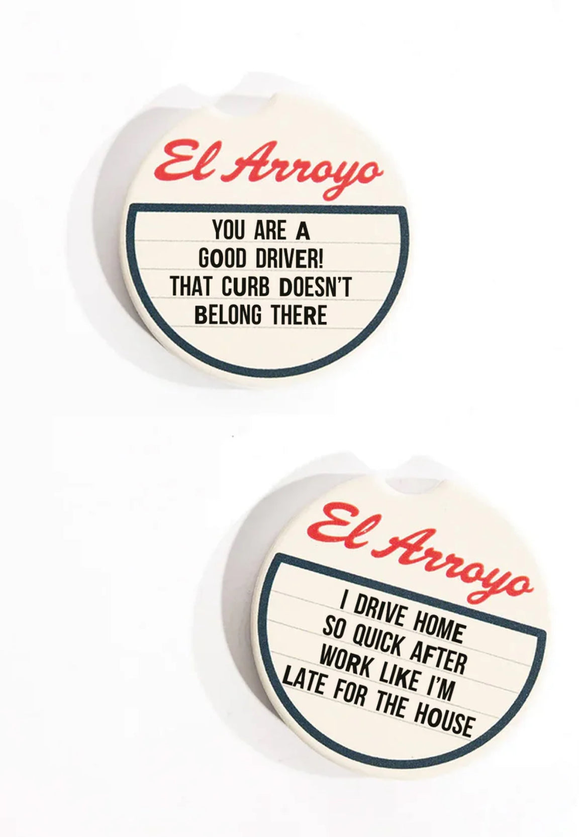 Good Driver Car Coaster Set