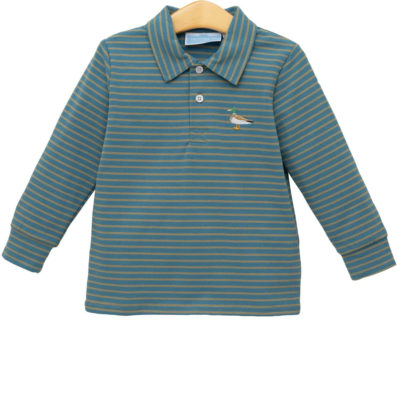 Mallard Embroidery Polo- Trotter Street
