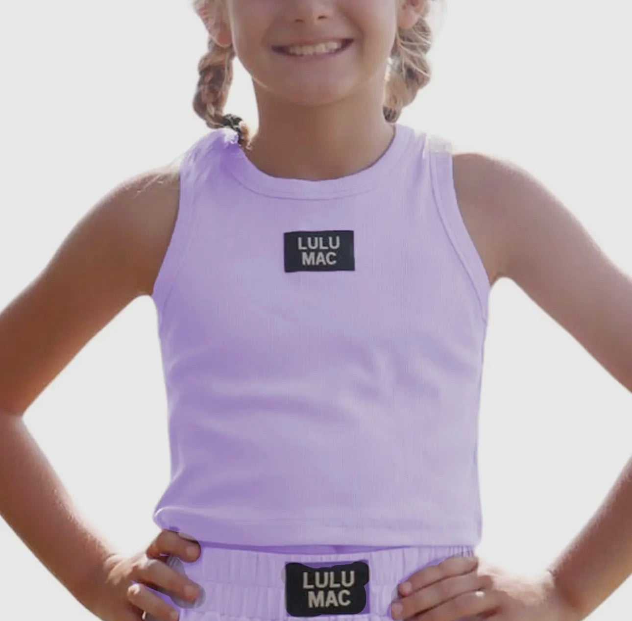 Youth Lavender Tank | Lulu Mac