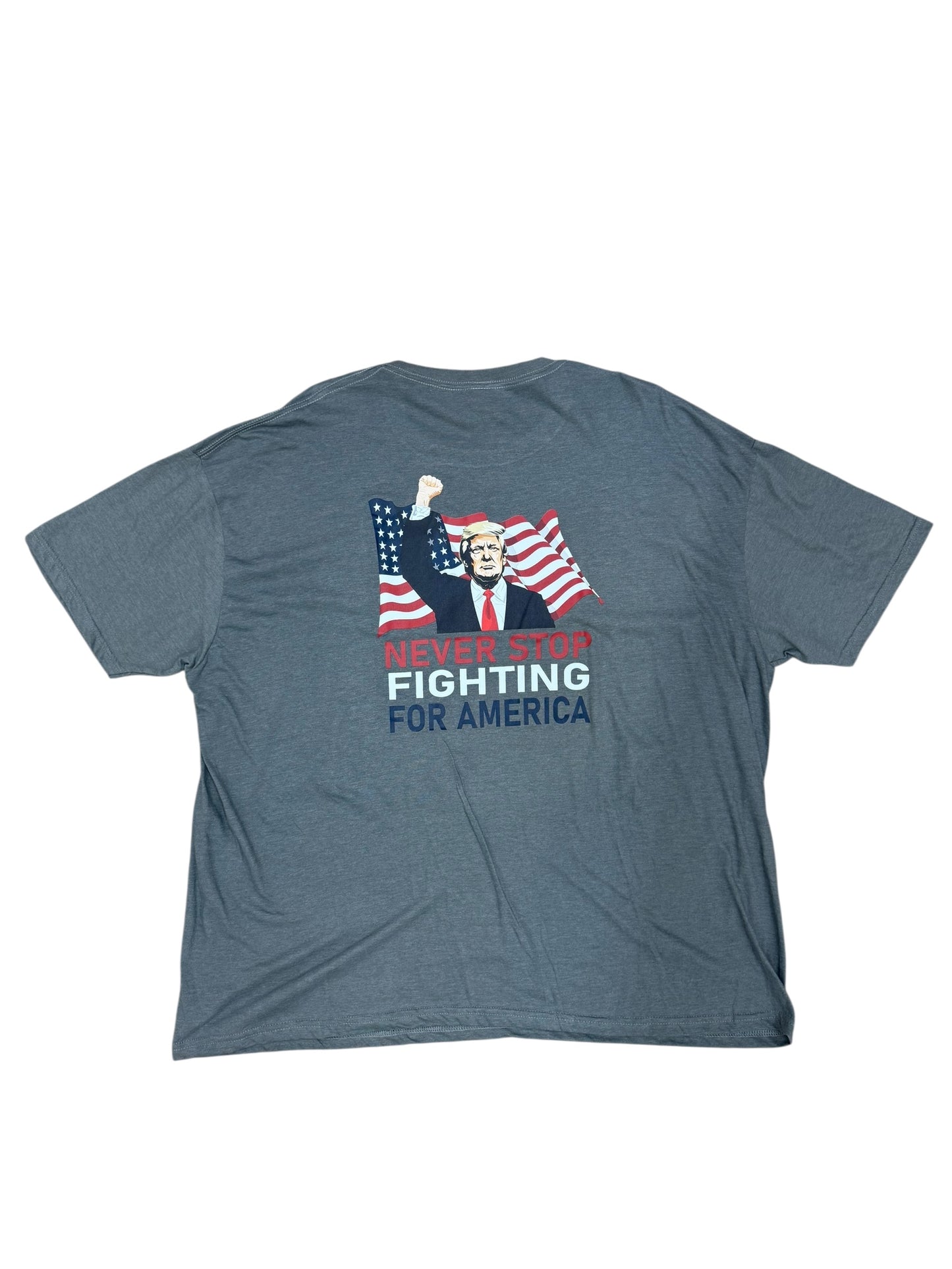 Grey Save America Tee