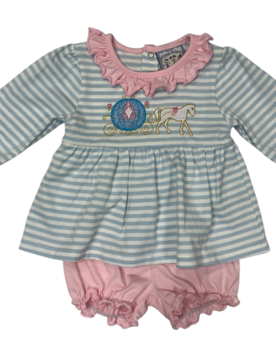 Horse & Carriage Bloomer Set- Three Sisters
