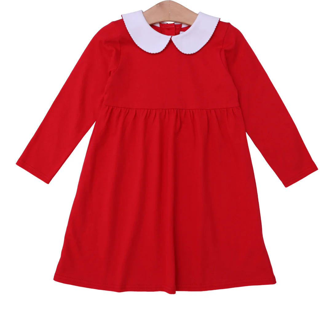 Claire Red Dress Trotter Street