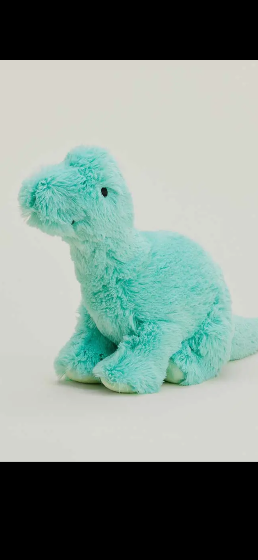 Teal Long Neck Dinosaur Warmie