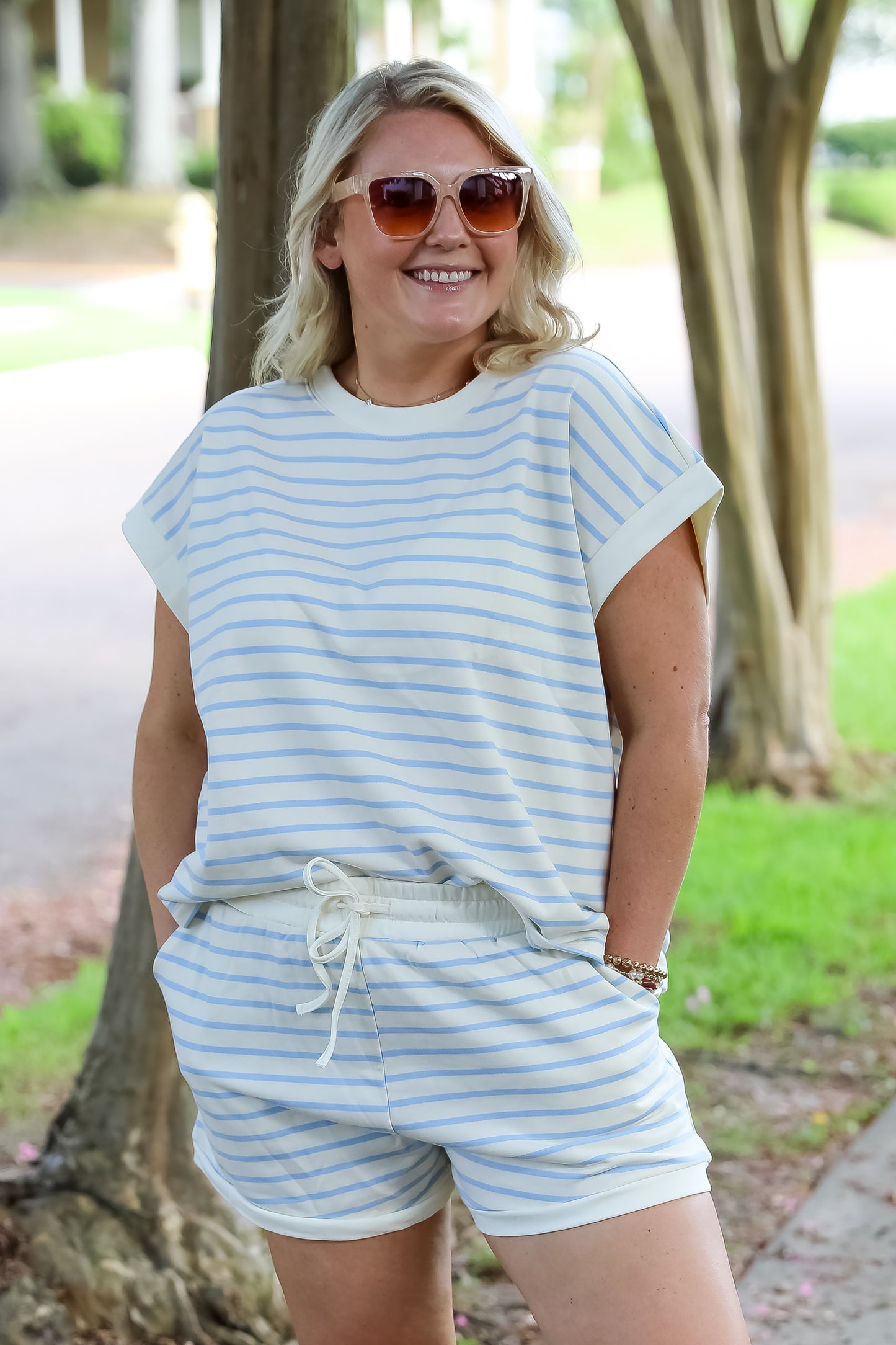 Cloudline terry short set