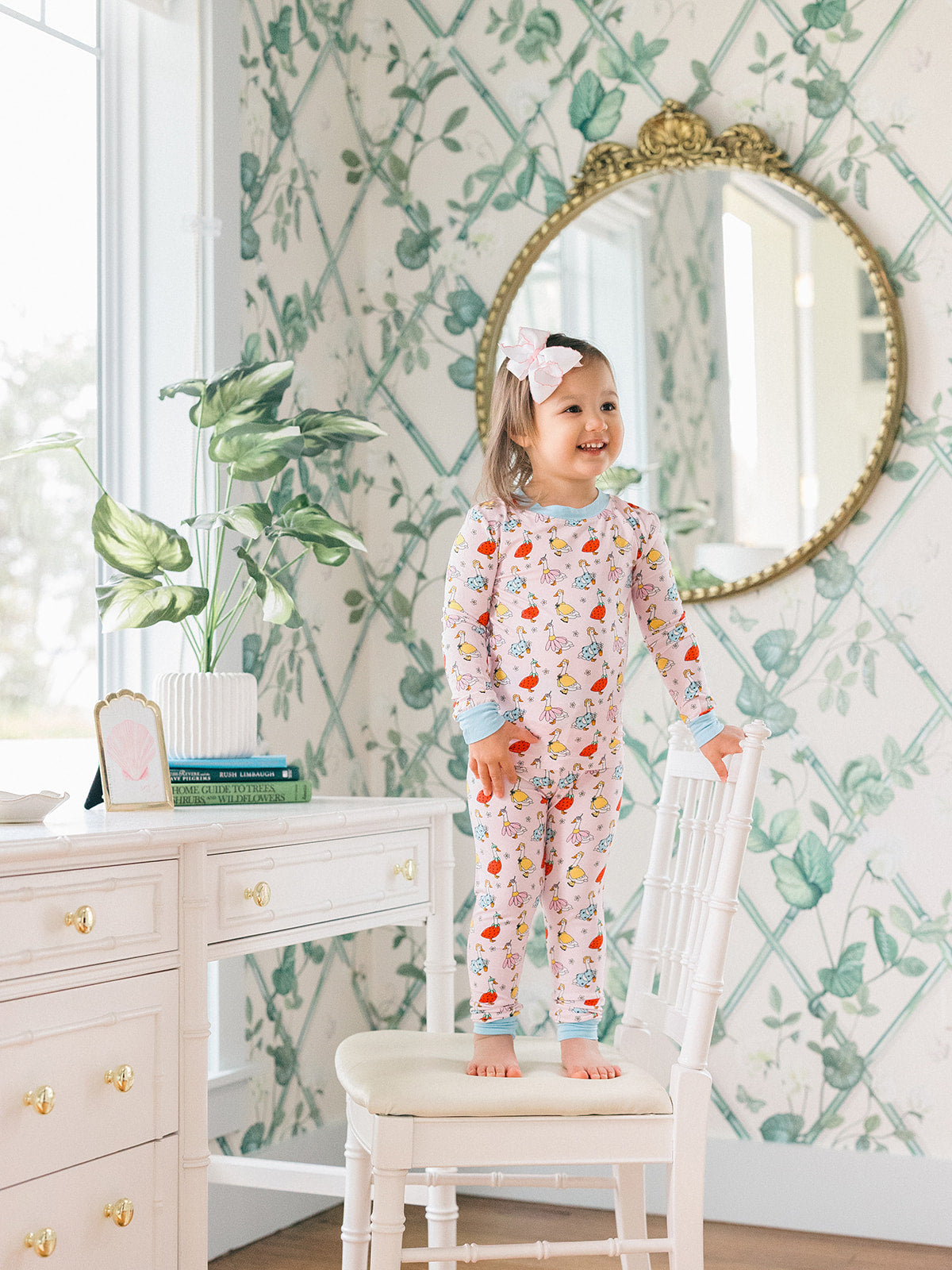 Fruit Goose Bamboo Pj Set