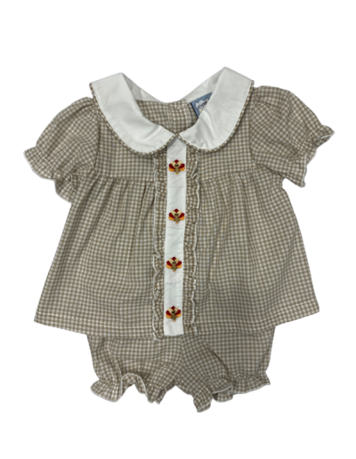 Turkey Trot Bloomer Set - Three Sisters