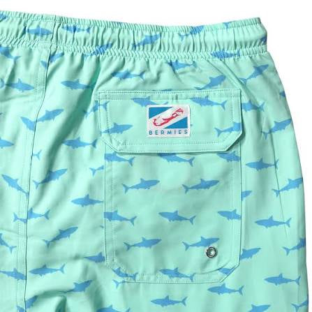 Youth Great White Swim Trunks Bermies