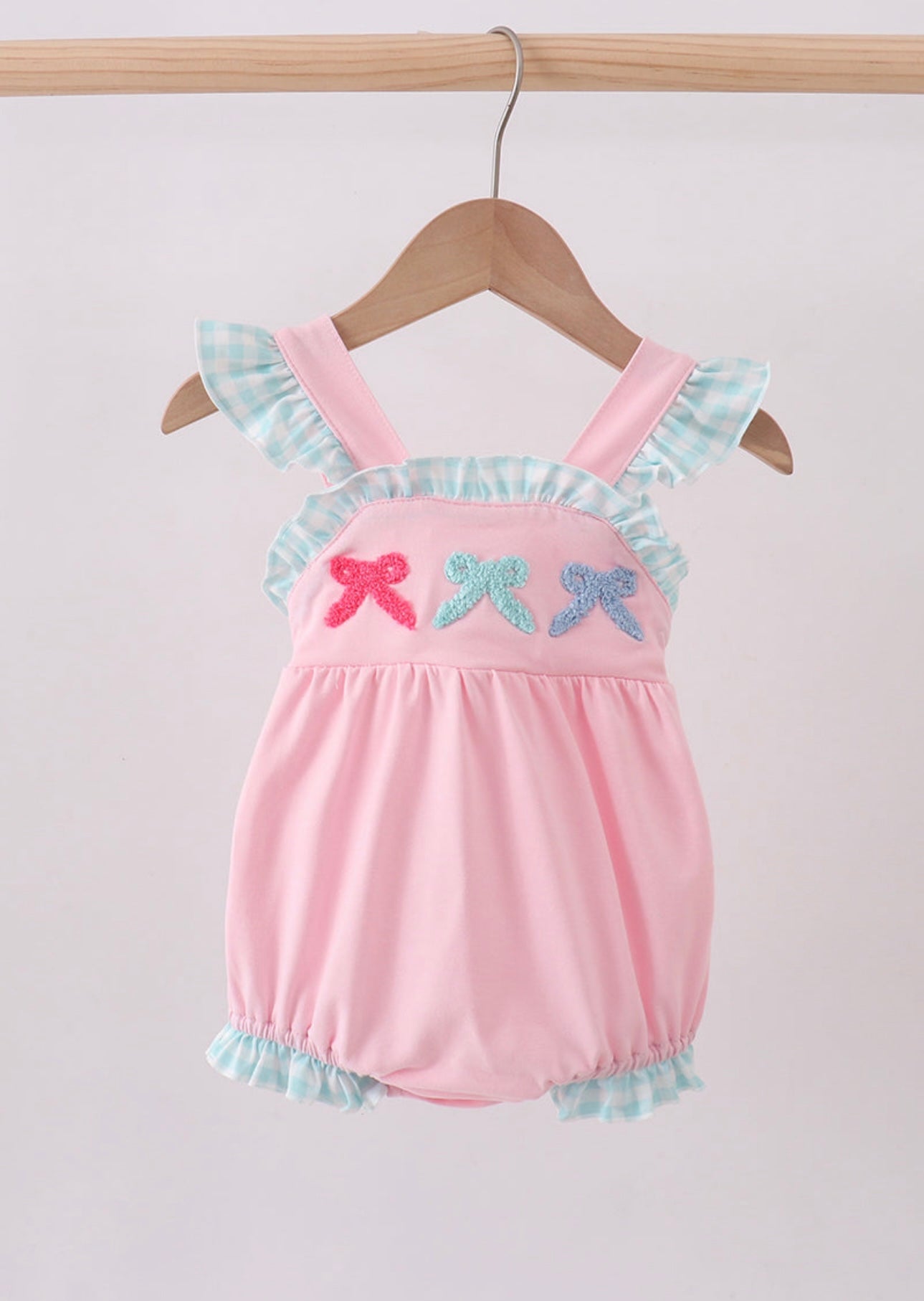 Pink Bow French Knot