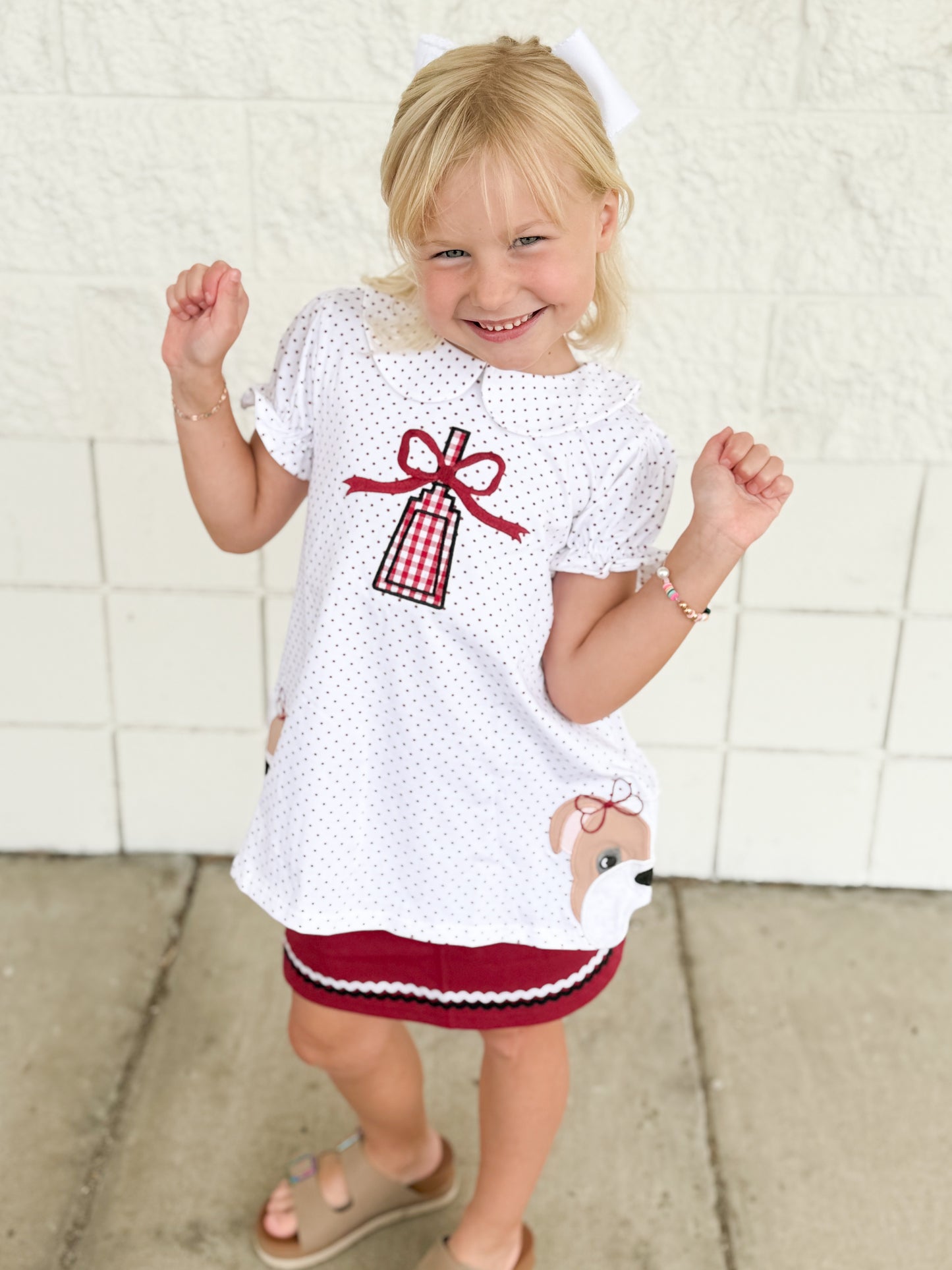 MSU Skort Set Jumping Jolly