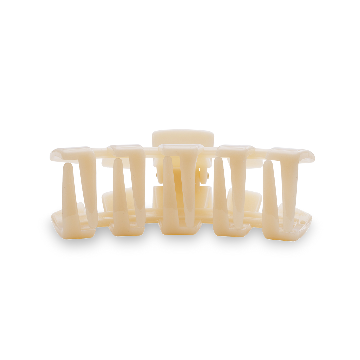 Almond Beige Classic Hair Clip | Medium