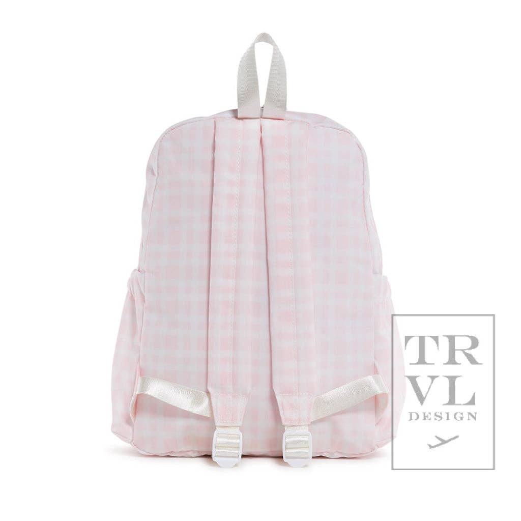 Pimlico Plaid Pink Backpack Trvl