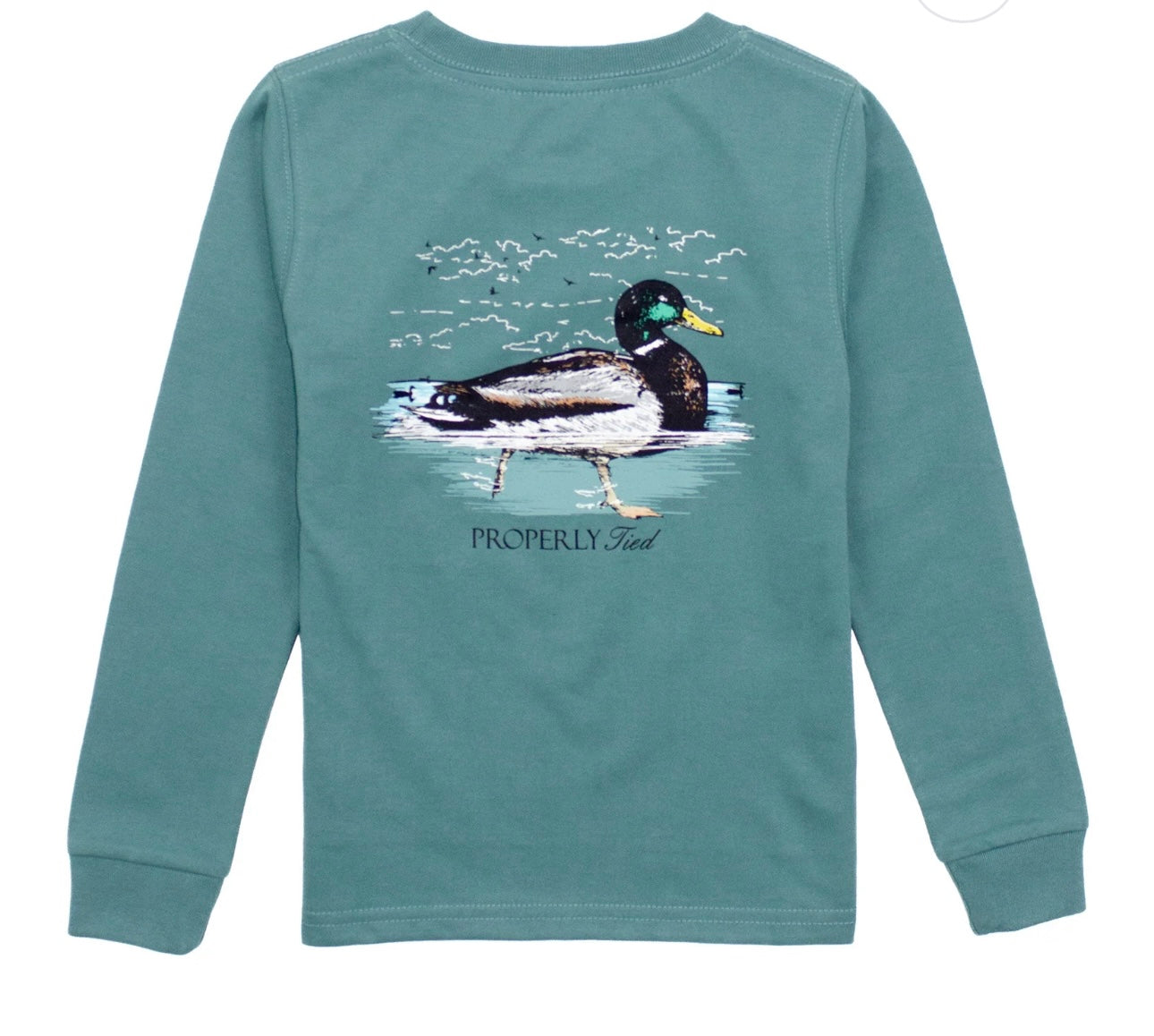Swimming Mallard Long Sleeve-PT