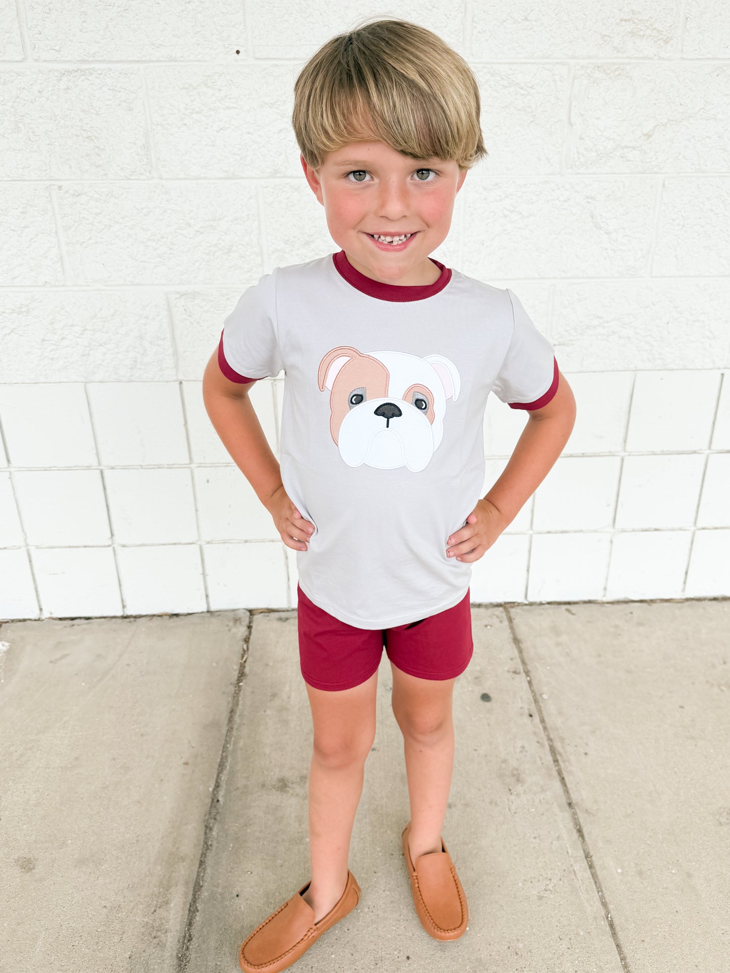 MSU Boy Short Set Jumping Jolly