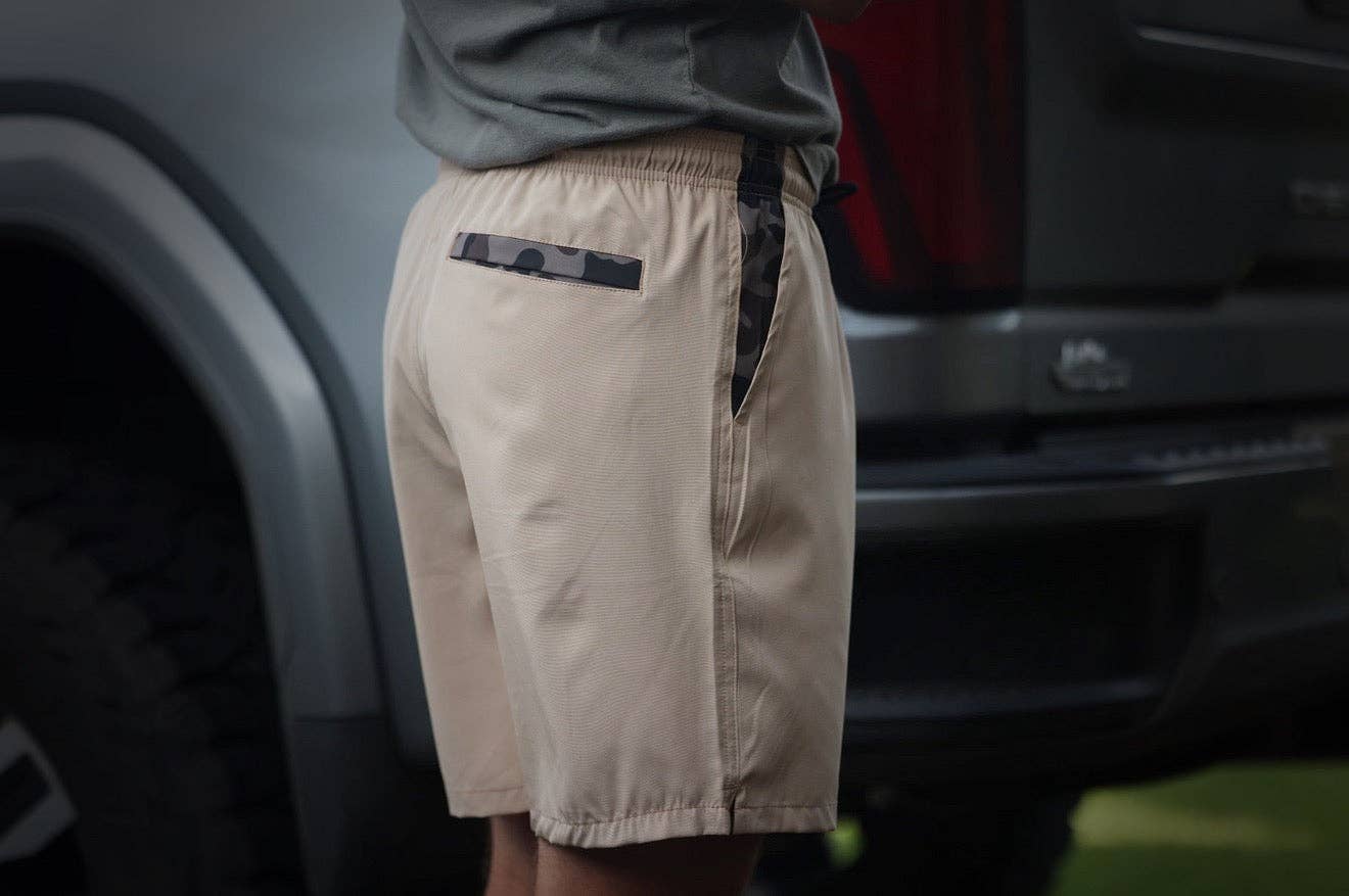 Khaki Duck Camo Daily Shorts