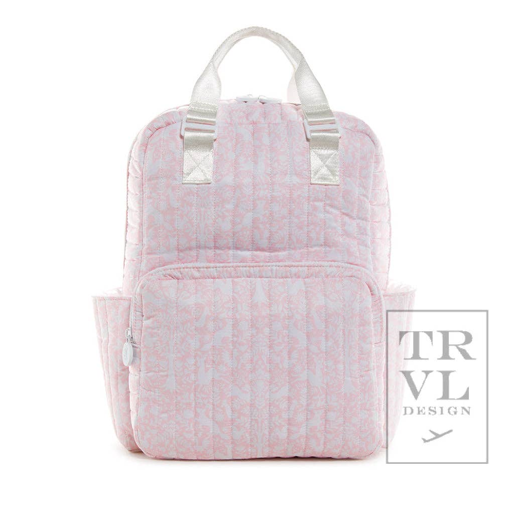 Quilted All You Need Bundle in Woodland Pink + Changer Mat +