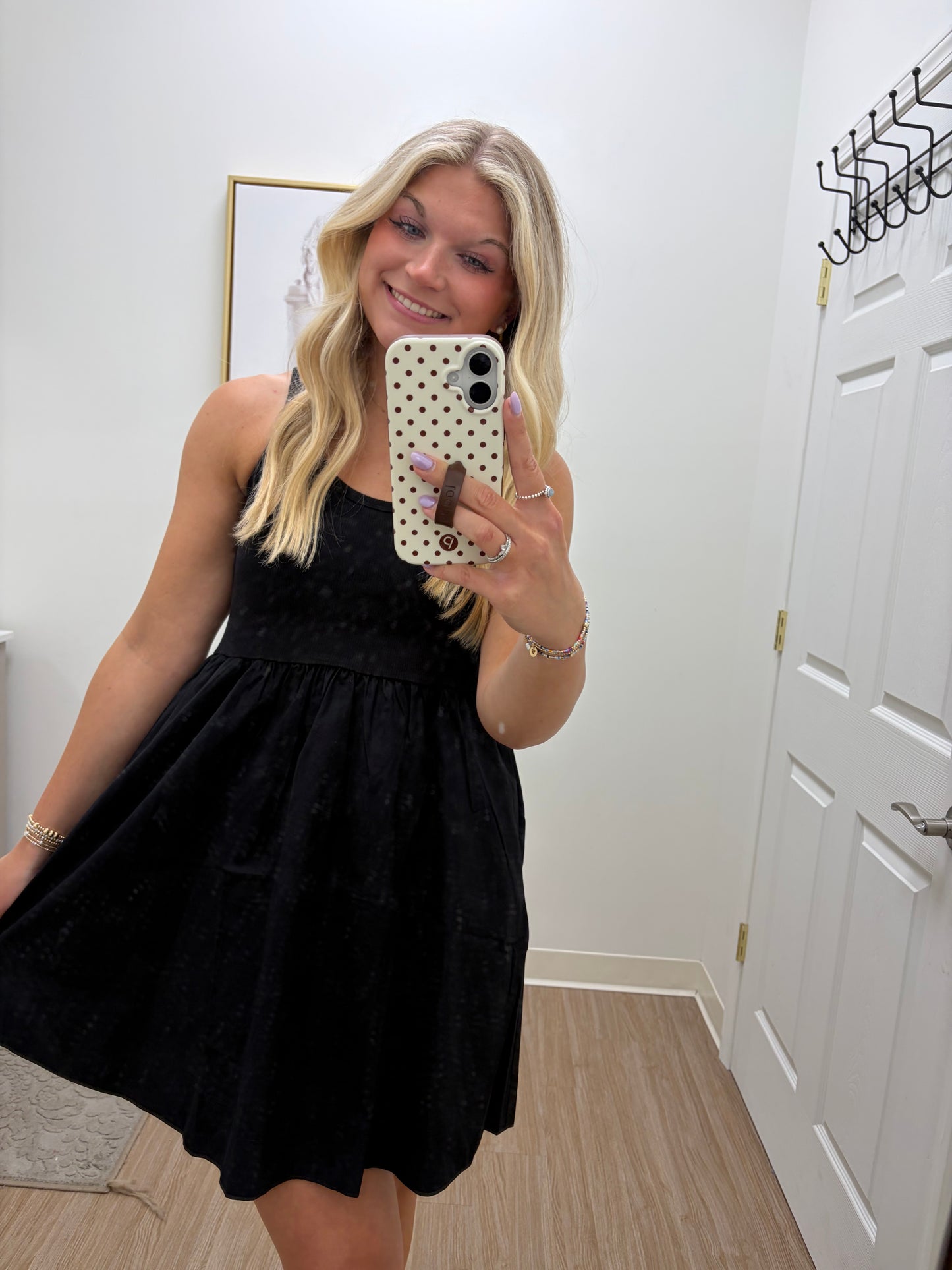 Black Breeze Tank Dress