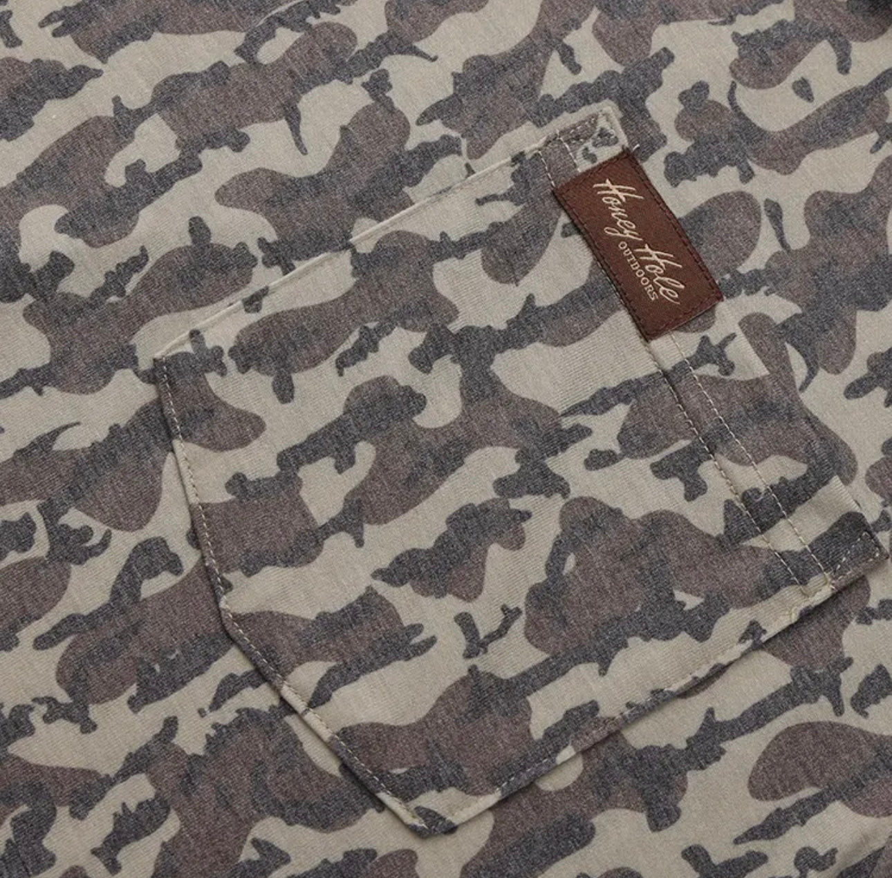LS Performance Hoodie- Duck Boat Camo HH