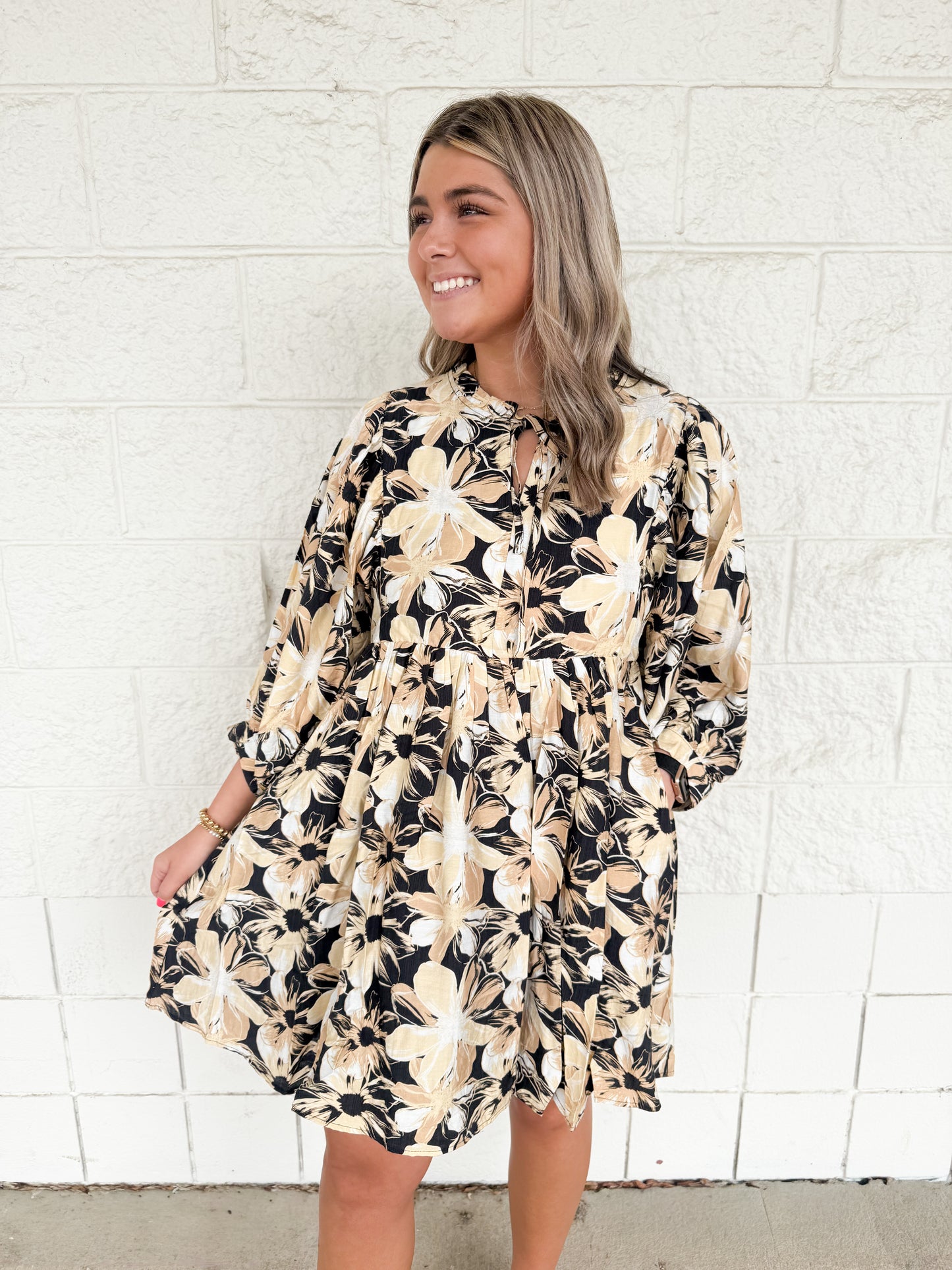 Flirty Floral Dress