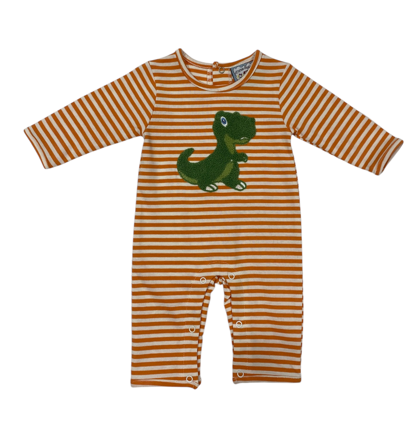 Dinosaur Boy Romper Three Sisters