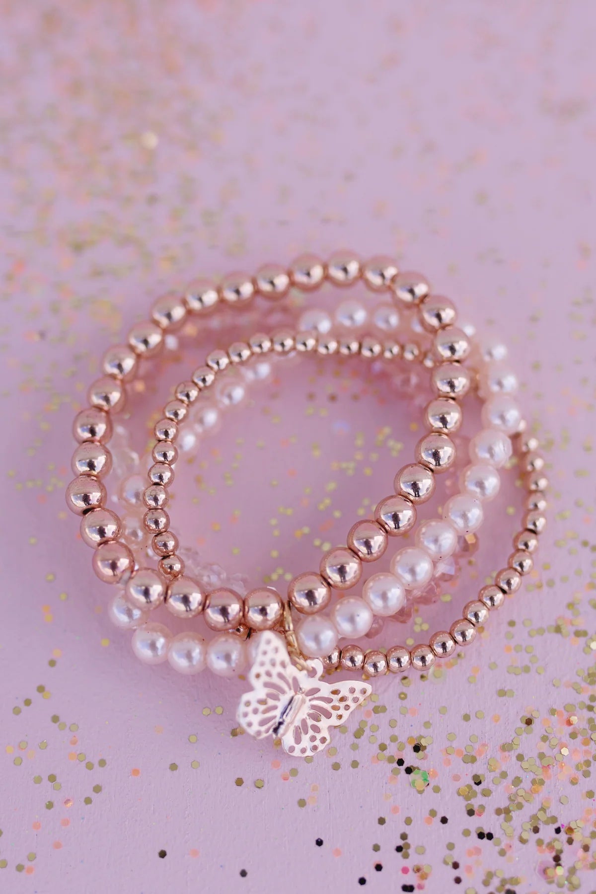 Pearl Flutter Bracelet- GP