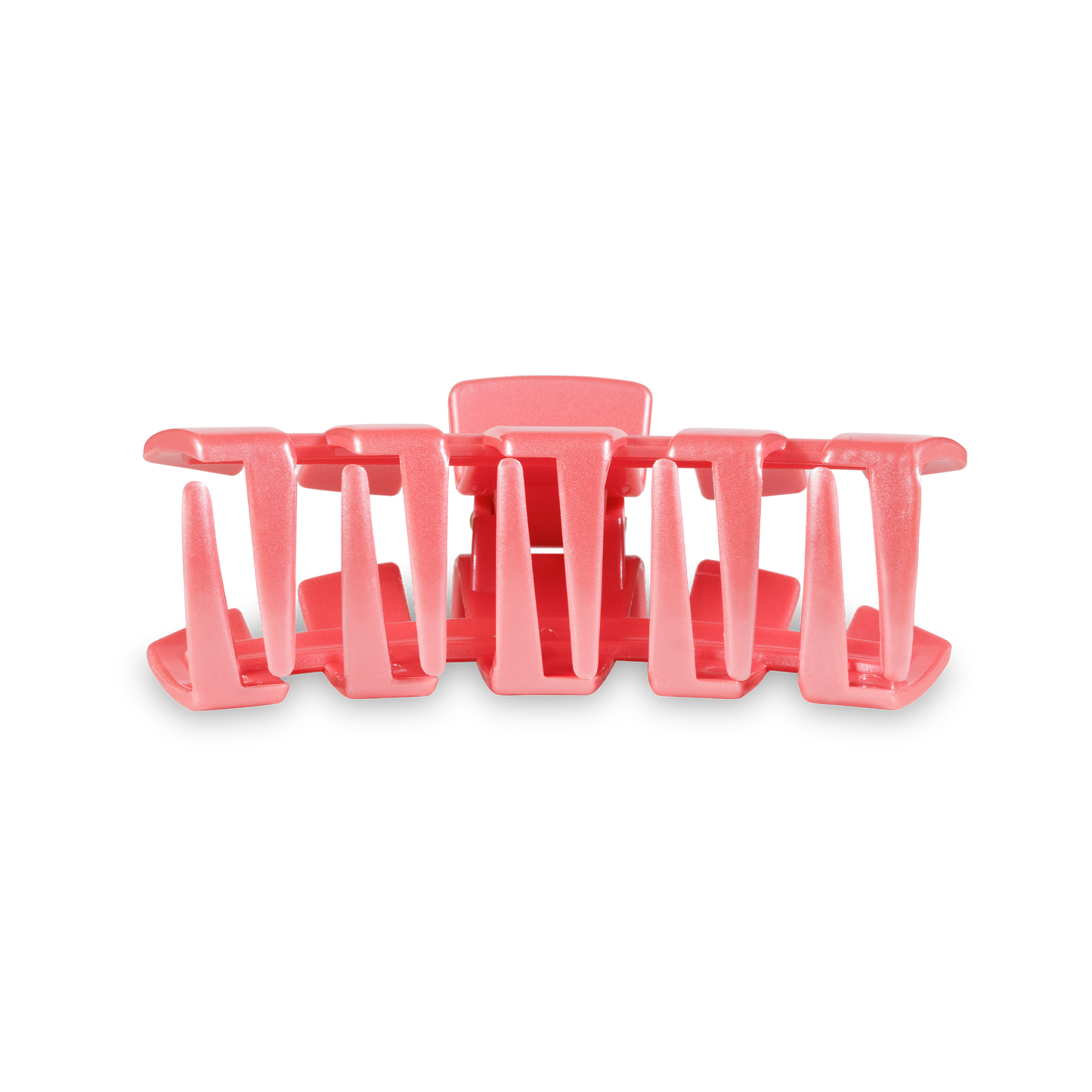 Calming Coral Classic Hair Clip | Medium