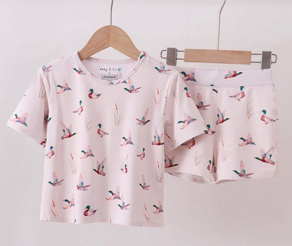 Mallard bamboo pj short set
