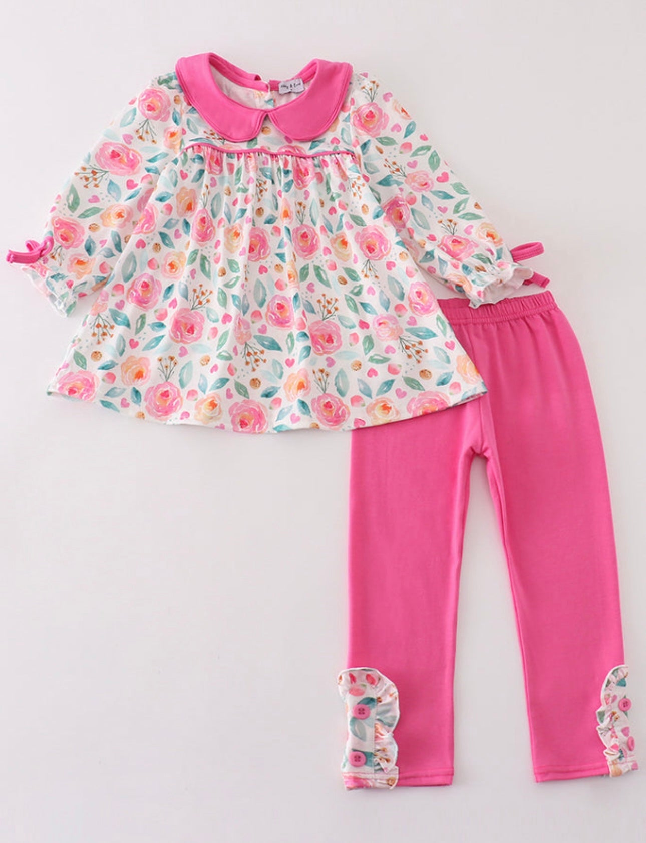 Pink Floral Set