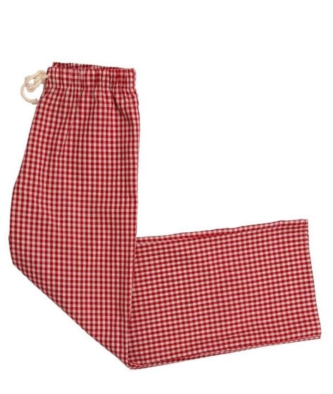 Red Check Pants