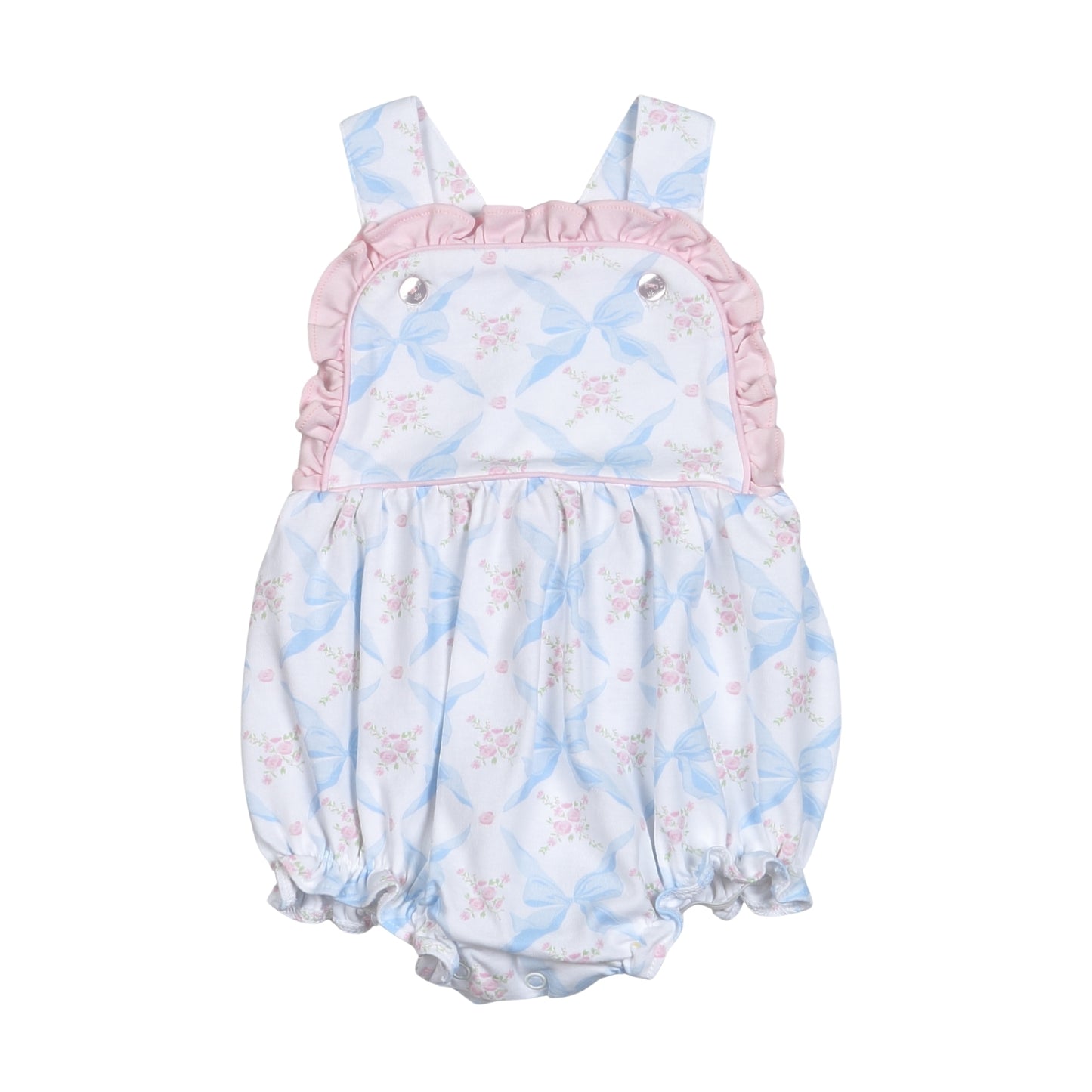 Blue bow pima bubble