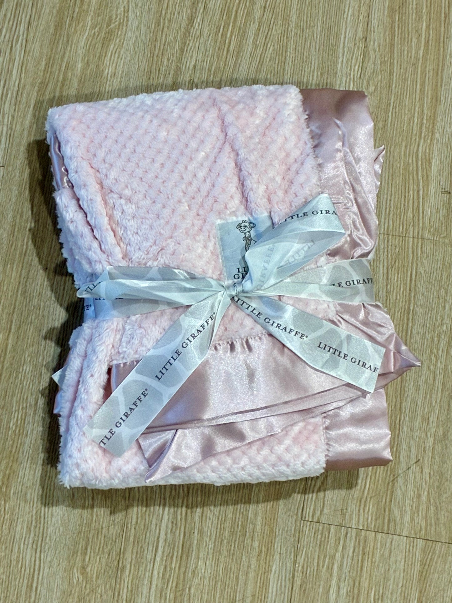Little Giraffe Honeycomb baby blanket