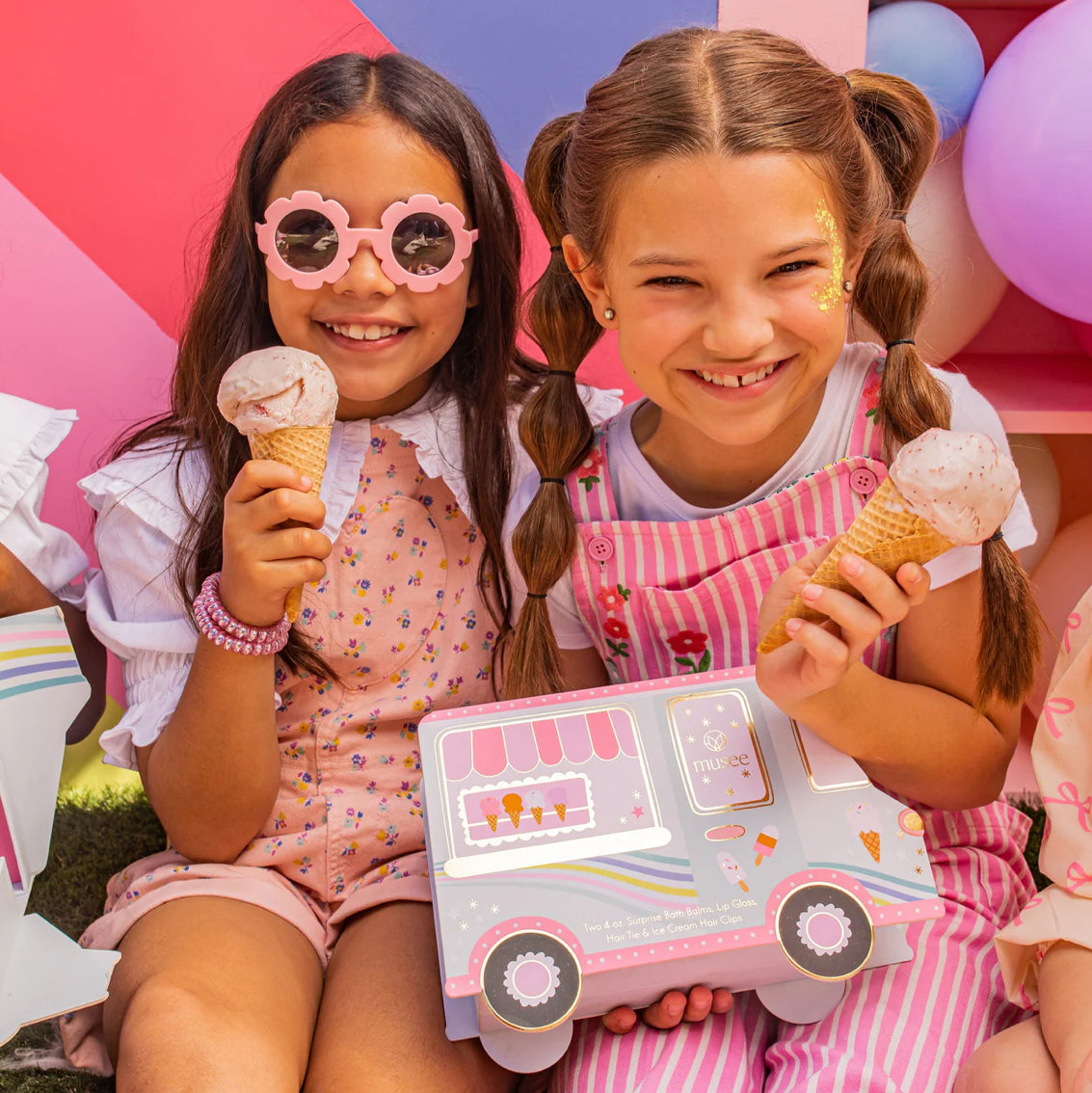 Ice Cream Truck Bath Balm and Accessory Set Musee