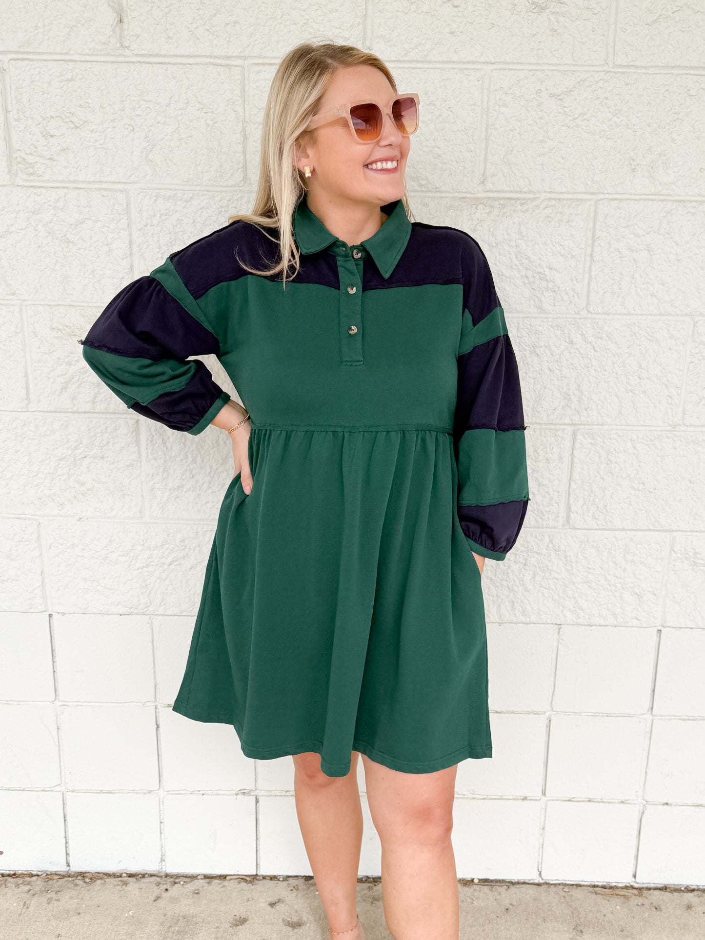 Colorblock Dress