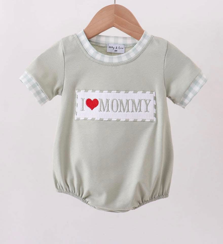 I Love Mommy Boy Bubble