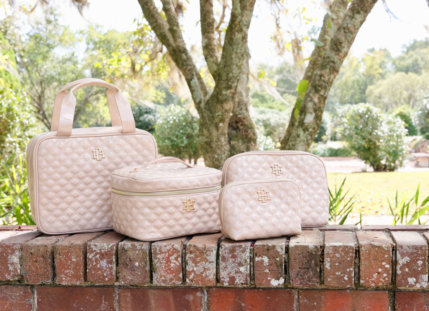 Punta Cana Large Case Nude Patent Caroline Hill