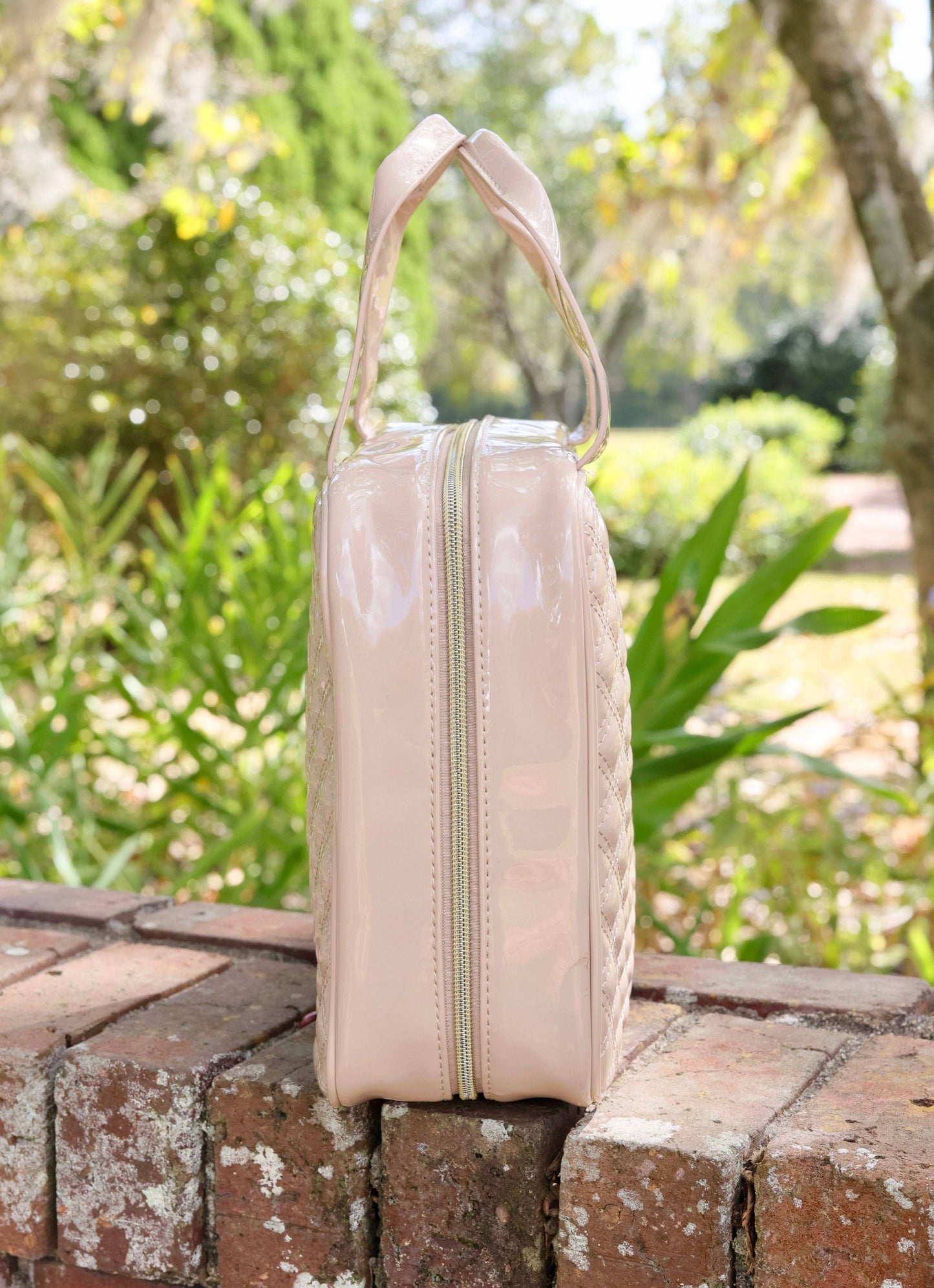Punta Cana Large Case Nude Patent Caroline Hill