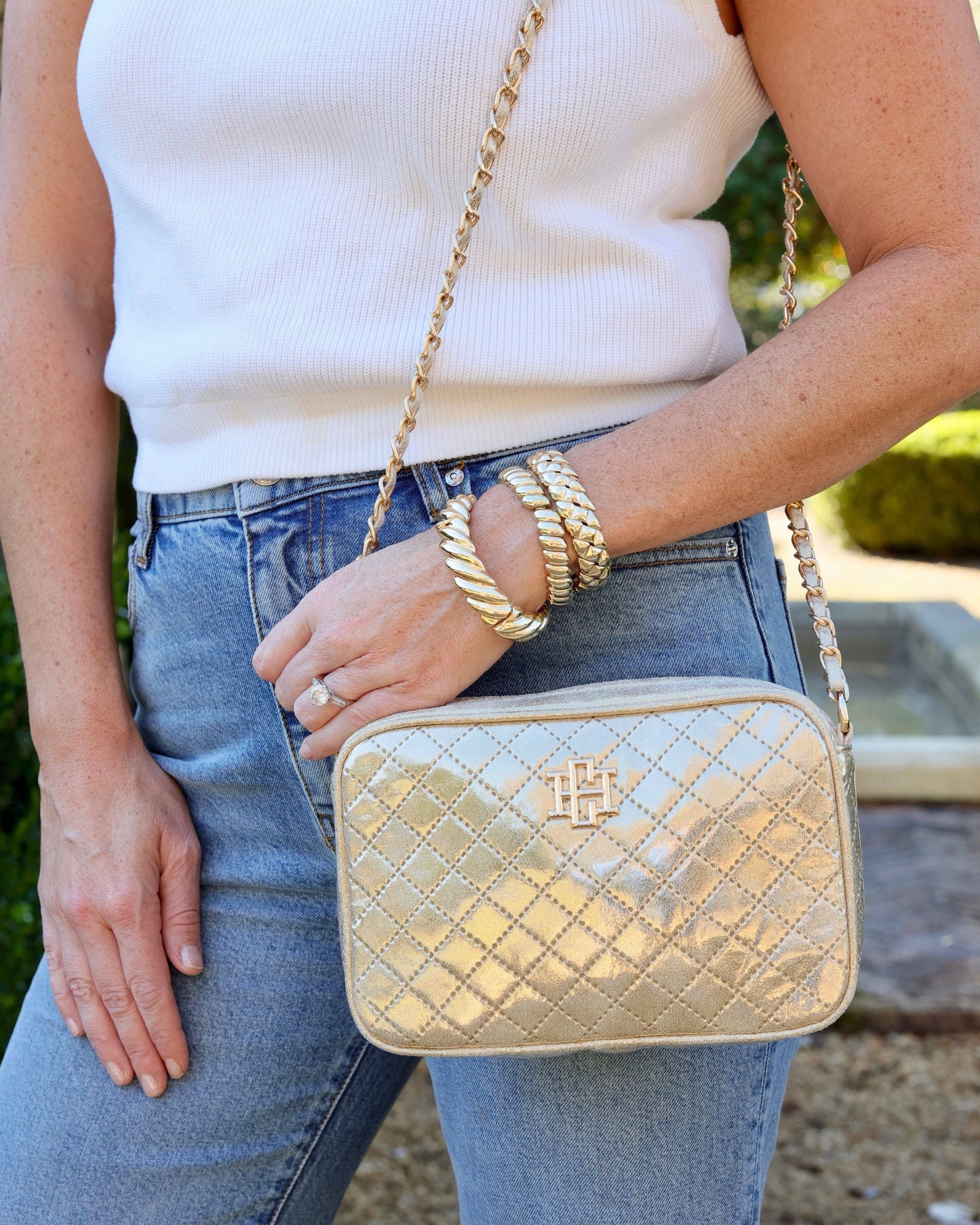Bryce Crossbody Champagne Pop
