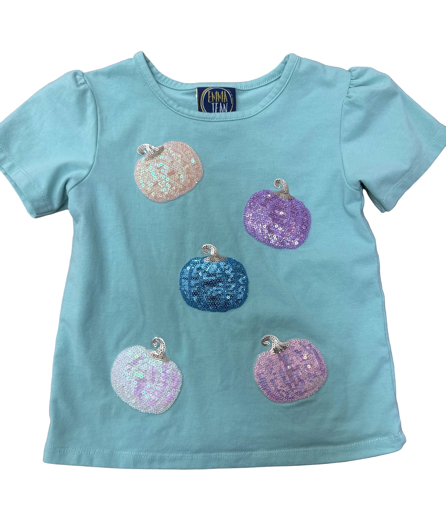 Pumpkin Sequin Top | Emma Jean