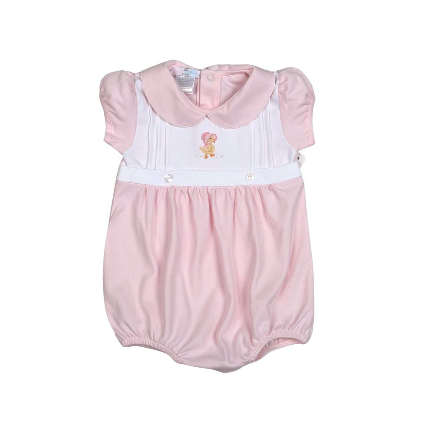 Miss duck hand embroider bubble