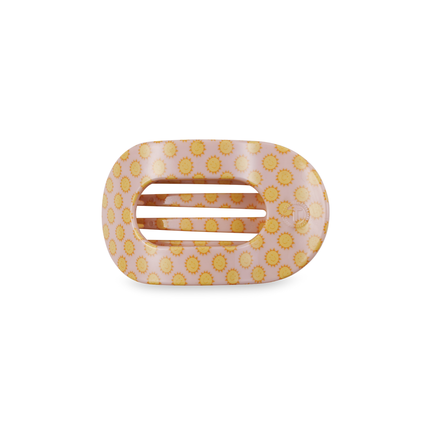 Sunny Days Ahead Round Flat Hair Clip | Small