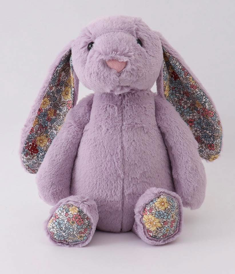 Lavender Floral Bunny