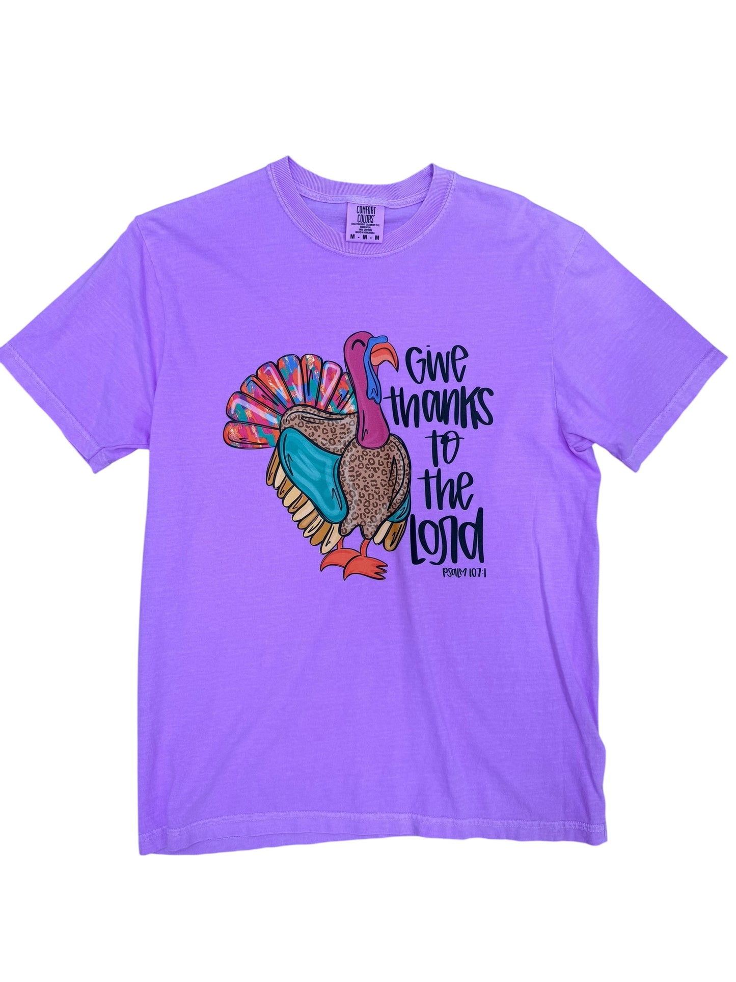 Purple Gives Thanks Tee