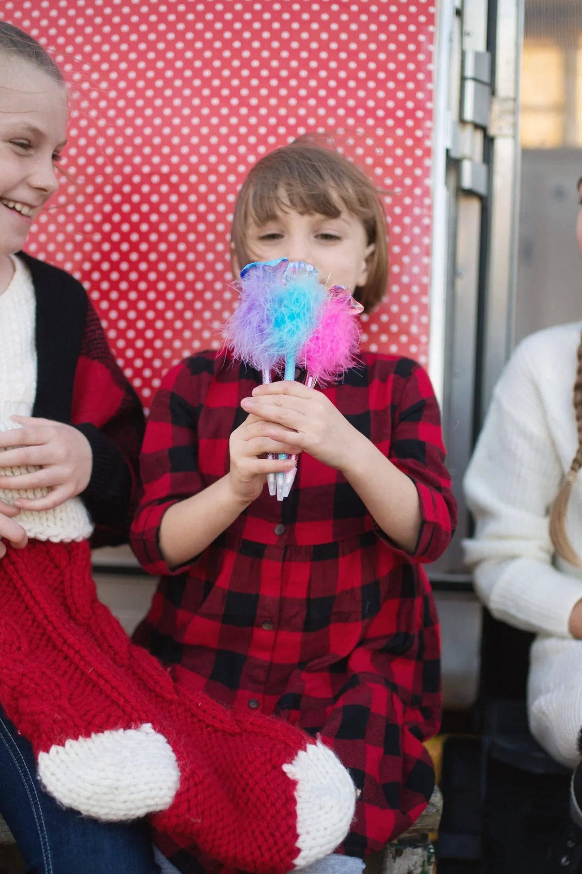 Fluffy Butterfly Gem Pen