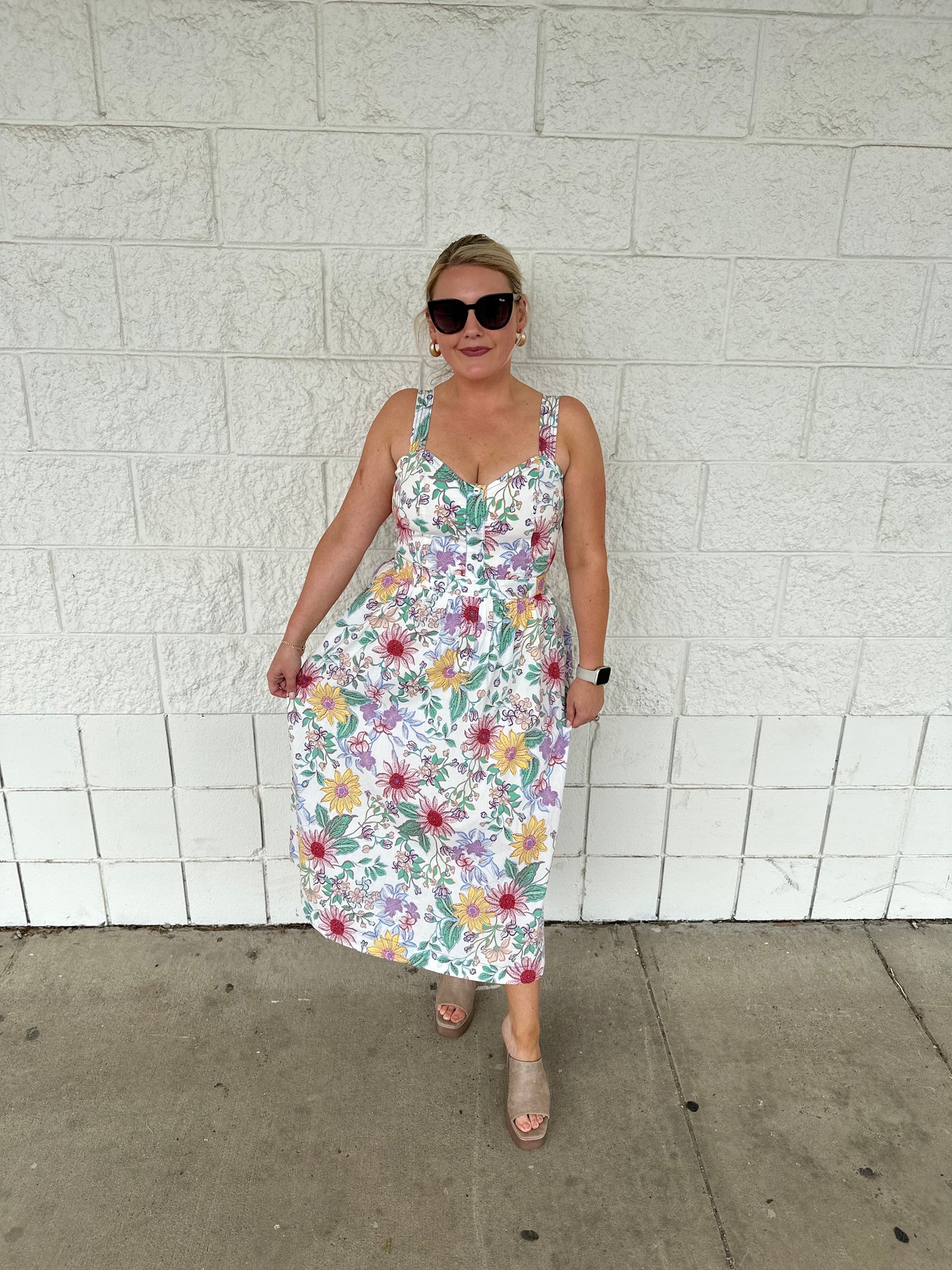 Rapunzel midi dress
