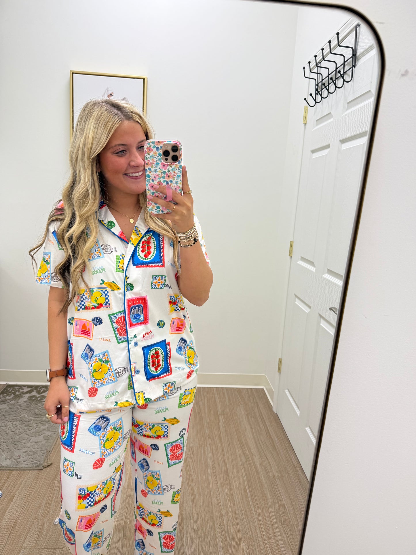 Italian Summer Pajama Set