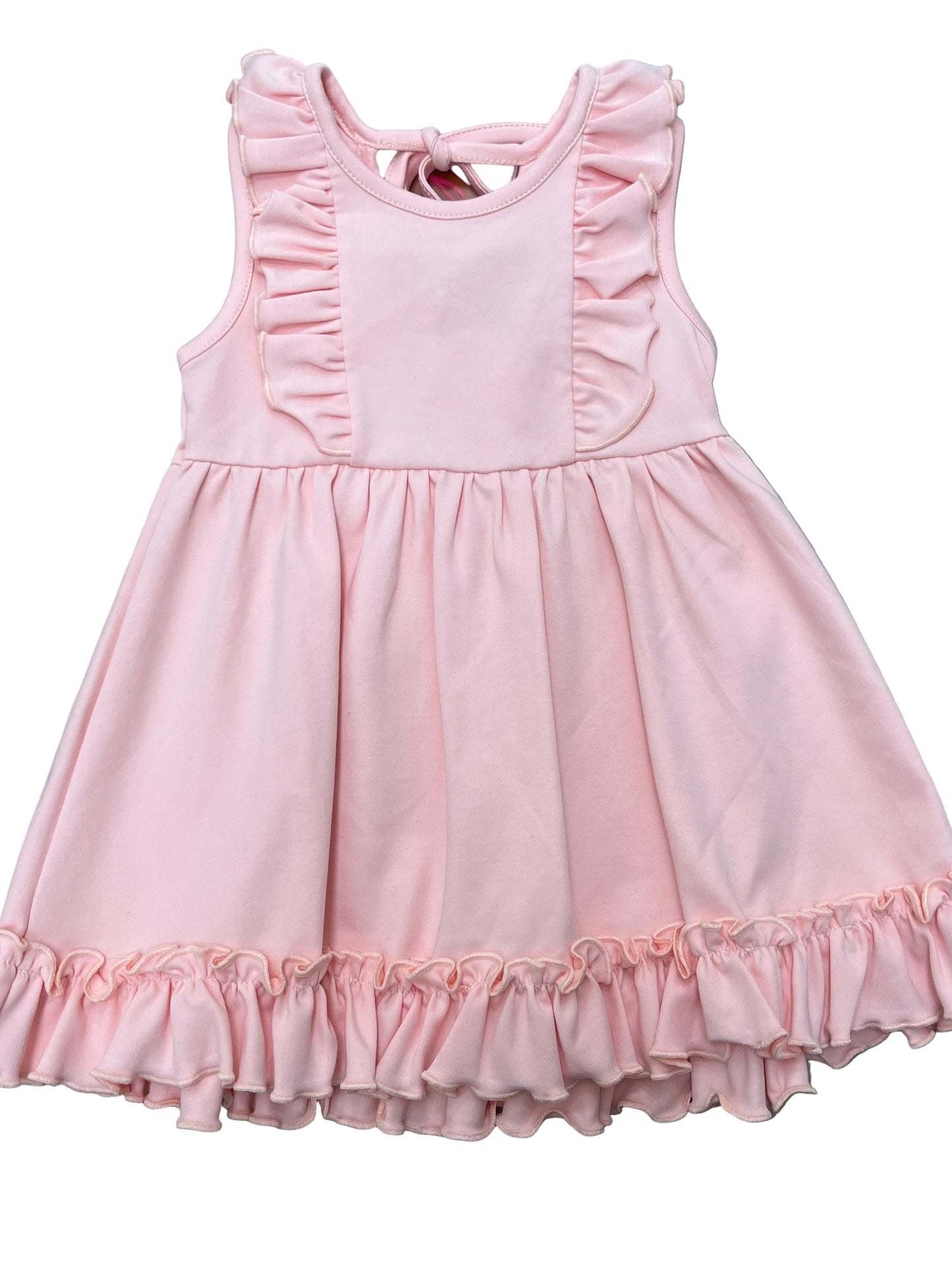 Coral Ruffle Dress | Millie Jay NWT