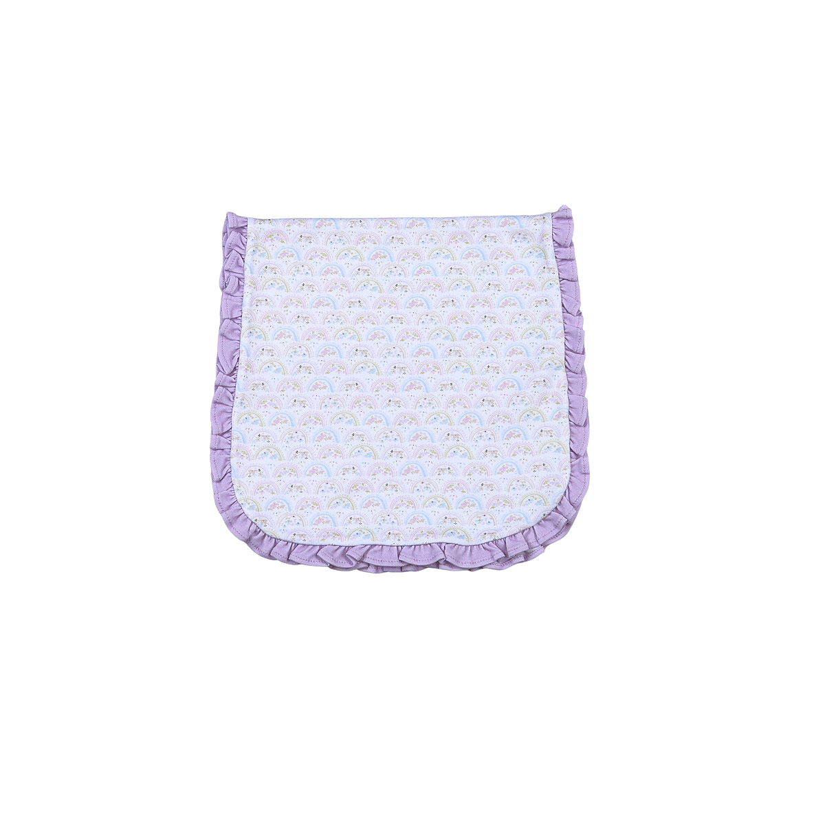 Nua Pink Toile Burp Cloth