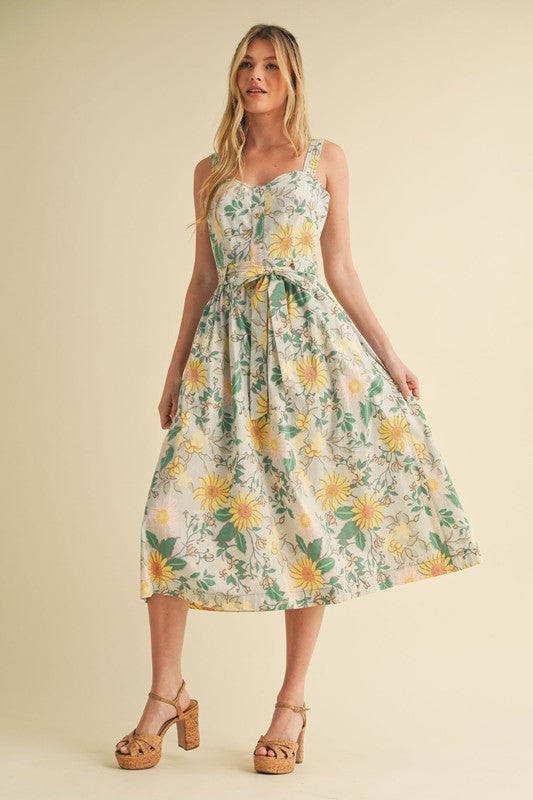 Rapunzel midi dress