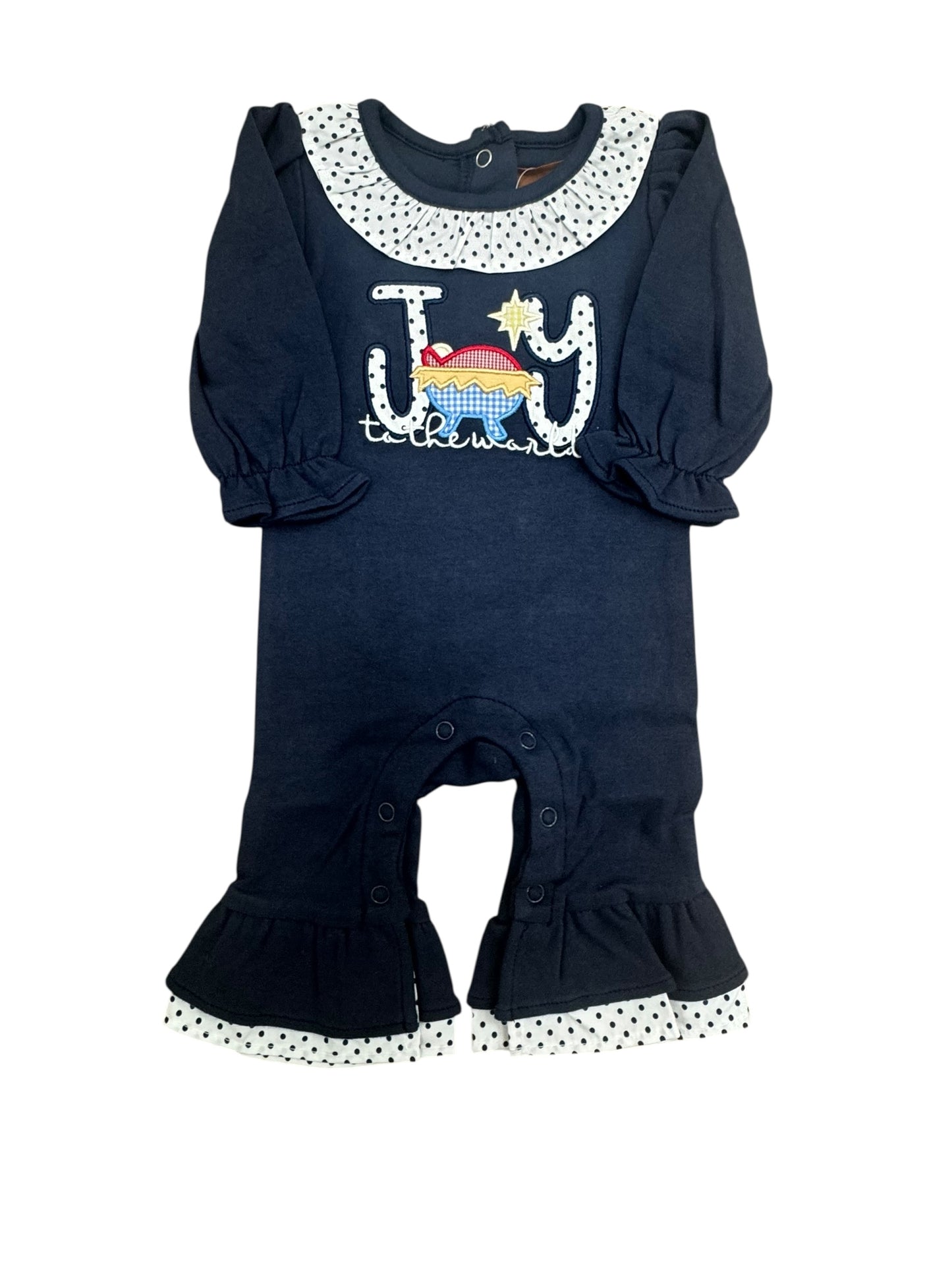 Joy To The World Girls Romper-MJ