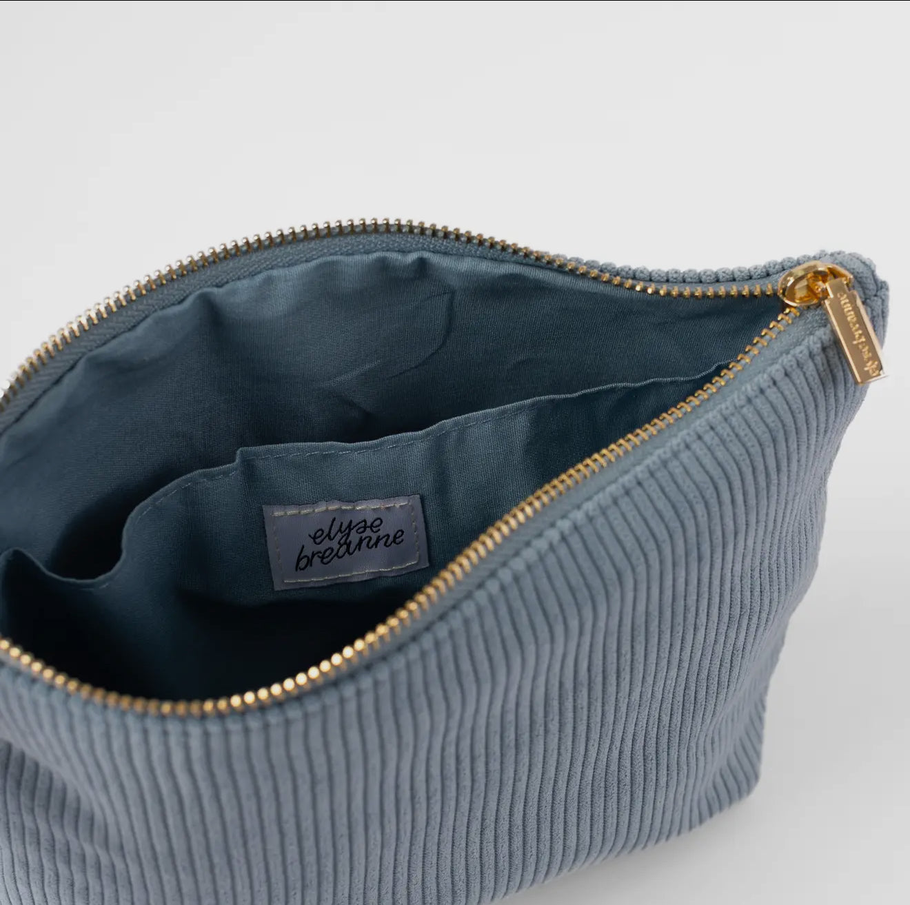 Denim Corduroy Carry All Pouch - EBD