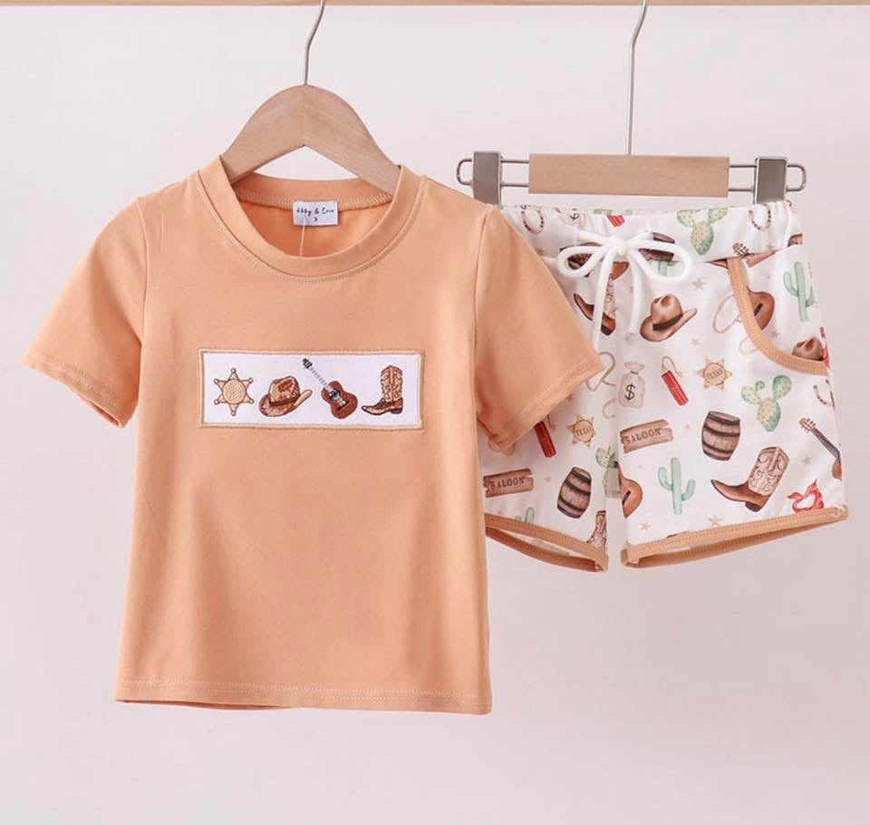 Cowboy short set